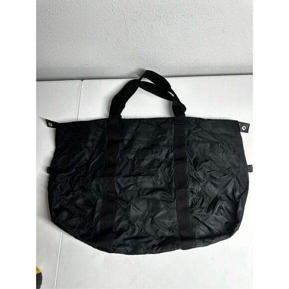 Victoria's Secret Fashion Show London 2014 Carry Tote Duffle Bag Black Silver - Picture 7 of 9